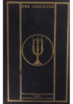 Der Leuchter weltanschauung und lebensgestaltung, 1923 r.