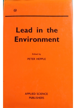 Lead in the Environment