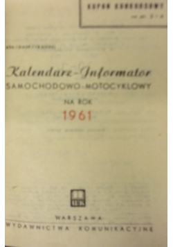 Kalendarz-Informator samochodowo-motocyklowy