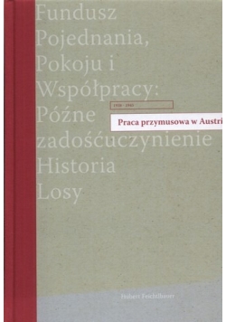 Fundusz pojednania pokoju i współpracy Późne zadośćuczynienie Historia losy
