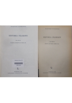 Historia filozofii, Tom 2, 3
