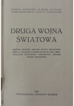 Druga Wojna Światowa, 1947r.