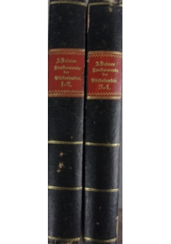 Fundamente der Philosophie, Tom I, II, 1856 r.
