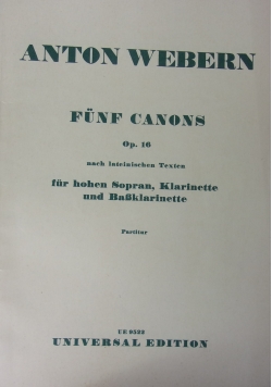 Funf canons op 16