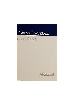 Microsoft Windows User's Guide