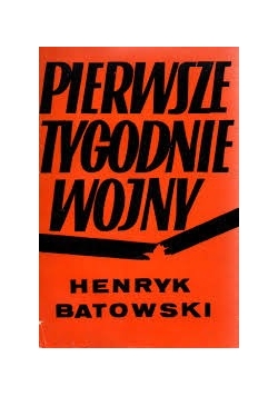 Pierwsze tygodnie wojny