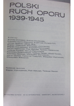 Ruch Oporu 1939-1945