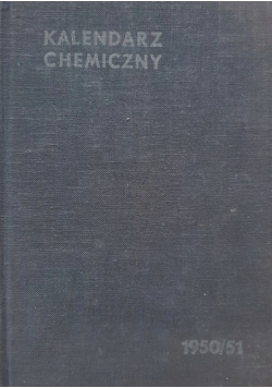 Kalendarz chemiczny 1950 r.