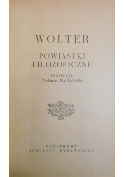 Powiastki filozoficzne