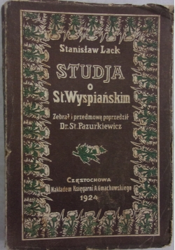 Studja o St. Wyspiańskim, 1924 r.