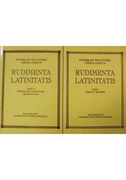 Rudimenta Latinitatis Część I i II
