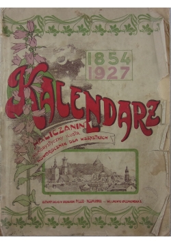 Kalendarz Haliczanin, 1927r.
