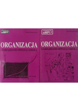 Organizacja i zarządzanie oświata i szkołą, zestaw 2 książek