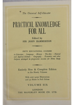 Practical Knowledge For All, 1950 r.