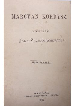 Powieść,1888r.