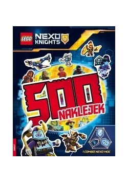Lego Nexo Knights 500 naklejek