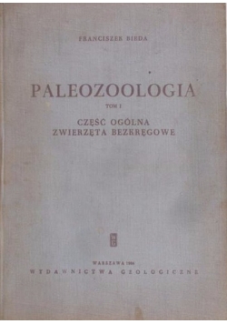 Paleozoologia,Tom I