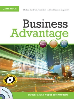 Business Advantage Upper-intermediate Student's Book + DVD, Nowa