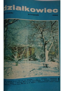 Działkowiec, nr od 1 do 12