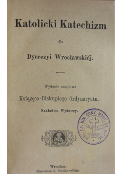 Katolicki Katechizm ,1903r.