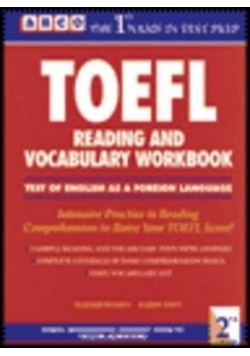 Toefl reading and vocabulary workbook