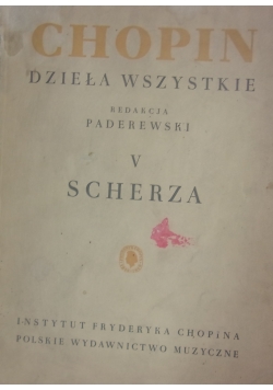 Chopin dzieła wszystkie. Scherza , 1949r.