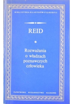 Rozważania o władzach poznawczych człowieka