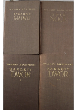 Walery Roziński Dzieła 4 Tomy