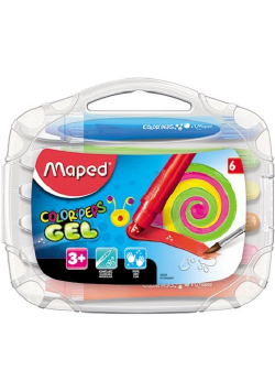 Kredki Colorpeps gel - żelowe 6 sztuk