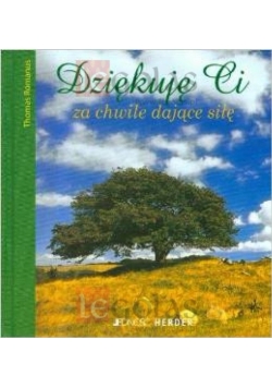 Dziękuję Ci za chwile dające siłę