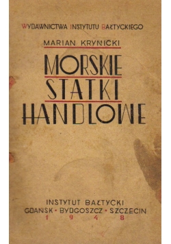 Morskie statki handlowe, 1948r.