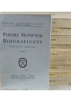 Polski Słownik Biograficzny 11 tomów