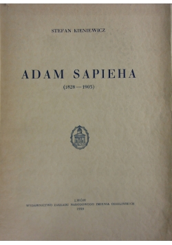 Adam Sapieha, 1939r.