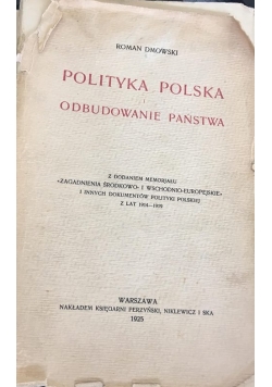 Polityka Polska i odbudowanie państwa, 1925 r.