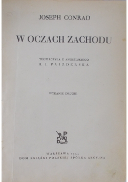 W oczach zachodu, 1934 r