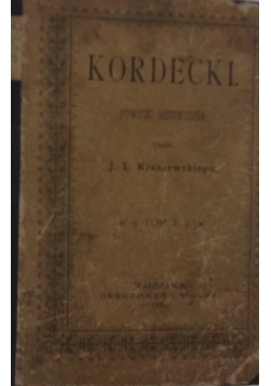Kordecki powieść historyczna, 1896 r.