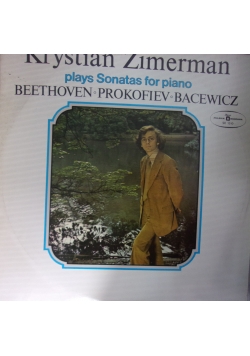Plays Sonatas for piano, płyta winylowa