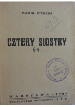 Cztery siostry, 1929 r.