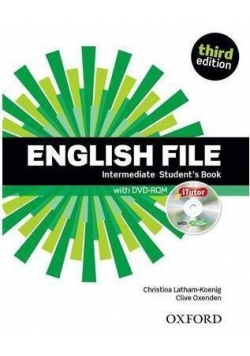 English File 3E Intermediate SB with iTutor OXFORD, Nowa