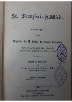 St. Franzisci=Blocklein
