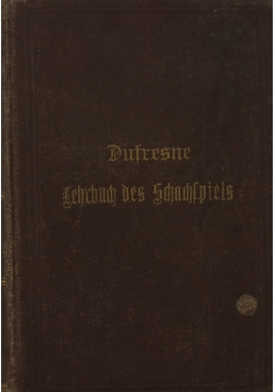 Lehrbuch des Schachspiels,1892 r.