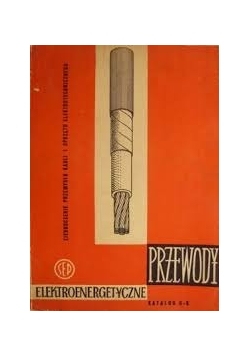 Przewody elektroenergetyczne katalog 9-K