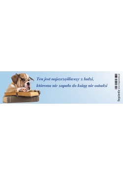 Zakładka 1 do książki - Ten jest najszczęśliwszy
