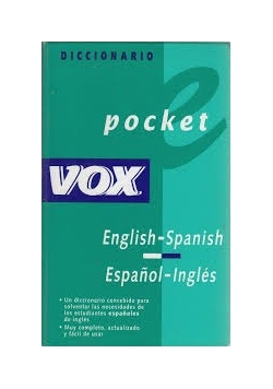 Eng - Span, Espanol - Ingles
