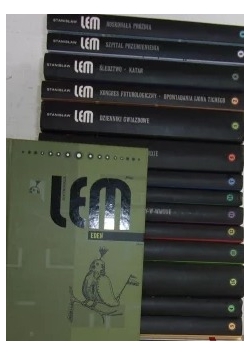 Dzieła Stanisław Lem, zestaw 15 książek