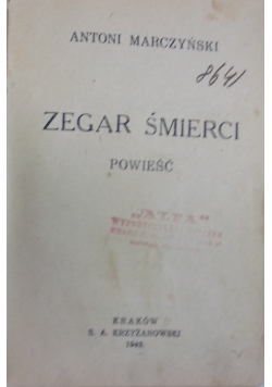 Zegar śmierci, 1942 r.