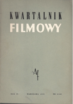 Kwartalnik filmowy nr 2 (34)