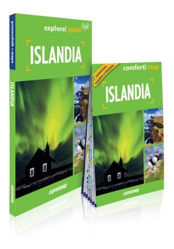 Islandia 2w1: przewodnik light + mapa
