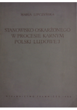 Stanowisko oskarżonego w procesie karnym Polski ludowej