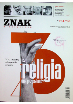 Znak miesięcznik Nr 734 735